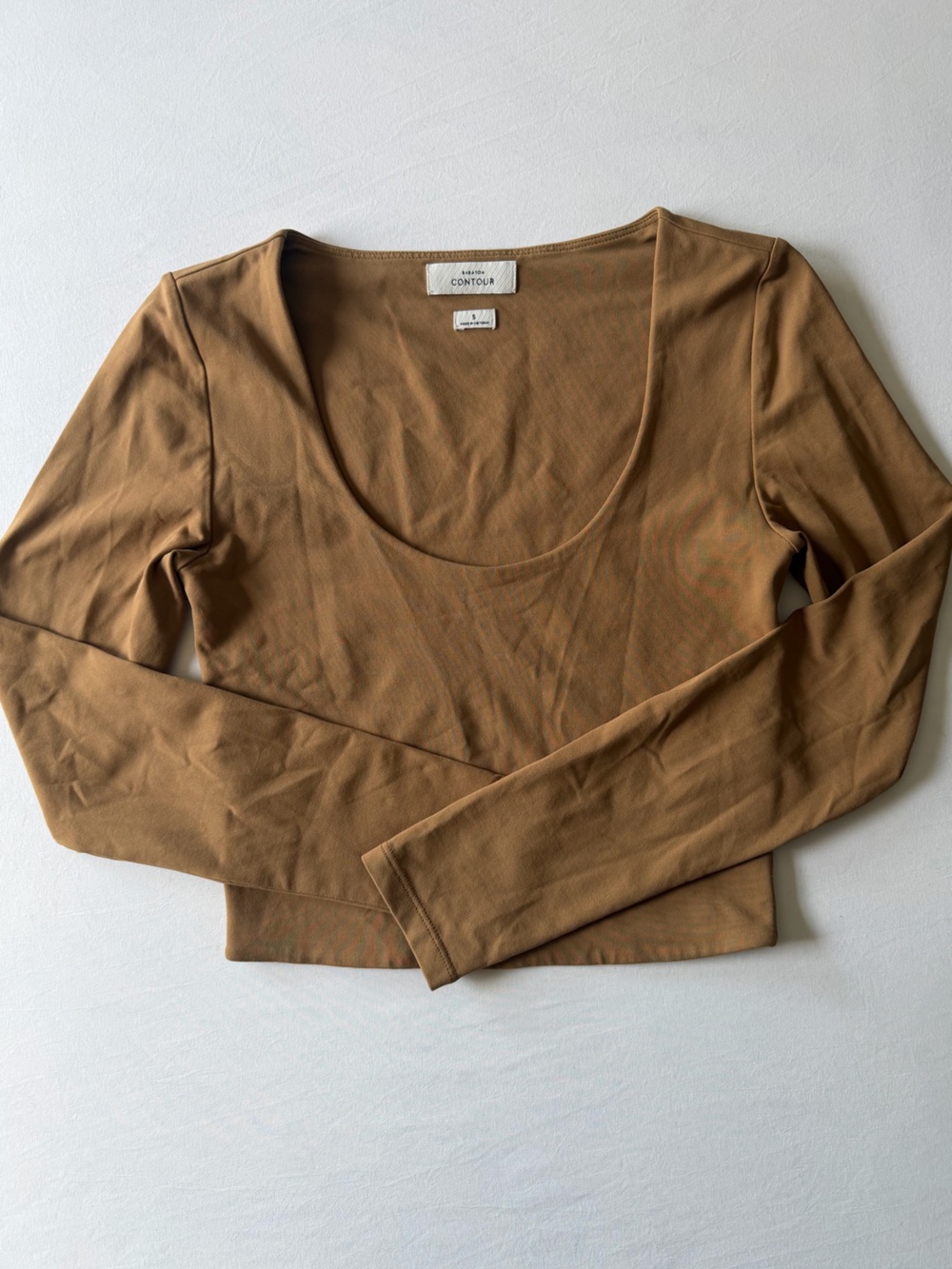 Babaton cropped long sleeve